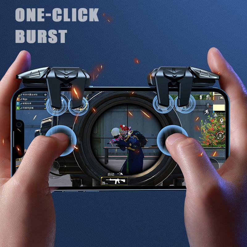 2PCS Mobile Gaming Triggers for PUBG COD Gamepad Controller for Android iOS 4