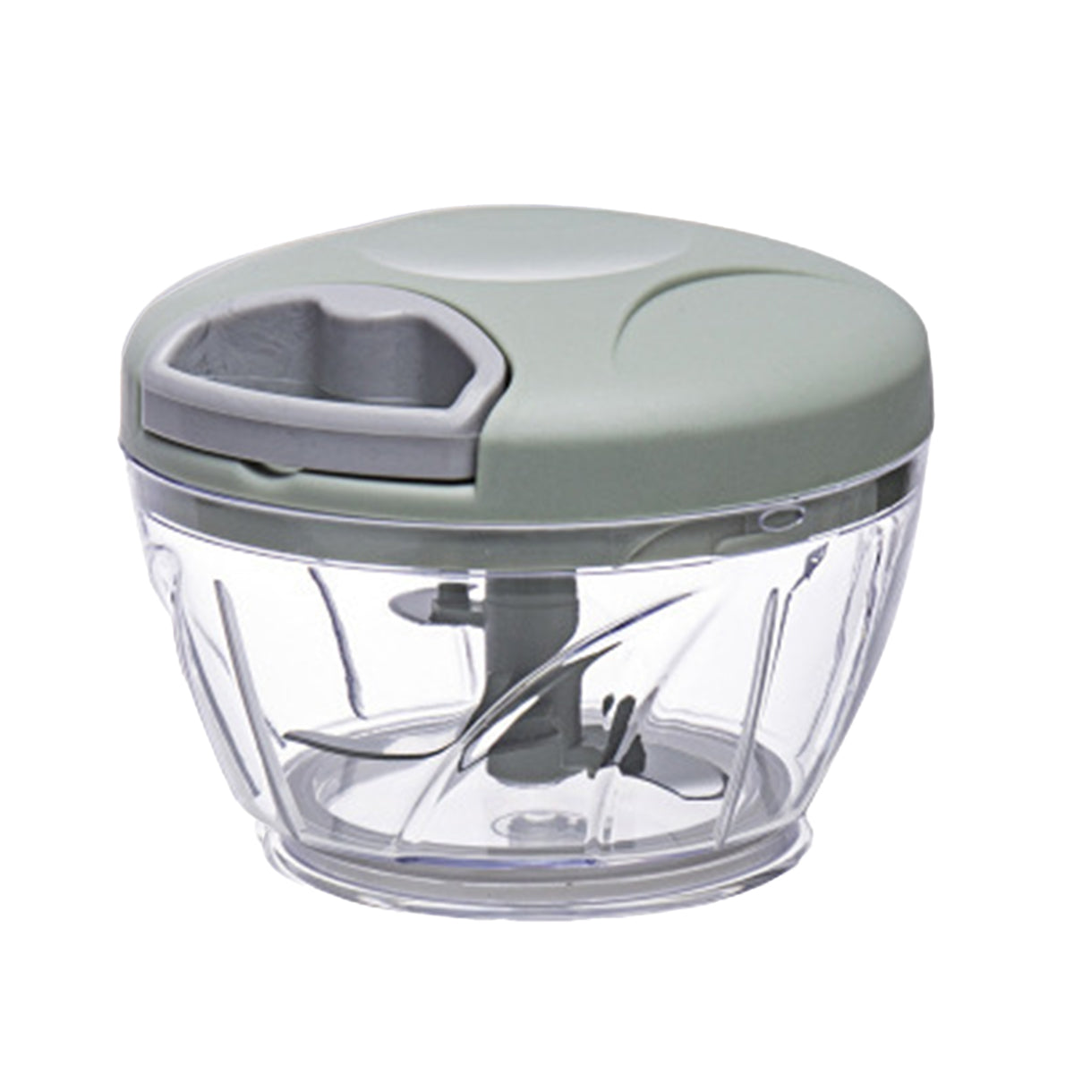 500ml Manual Meat Mincer Garlic Chopper Rotate Garlic Press Crusher Vegetabl - Pink 7