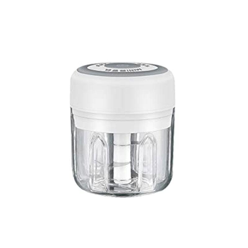 250Ml Usb Rechargeable Mini Food Garlic Grinder Electric Garlic Chopper Cordless - White 6