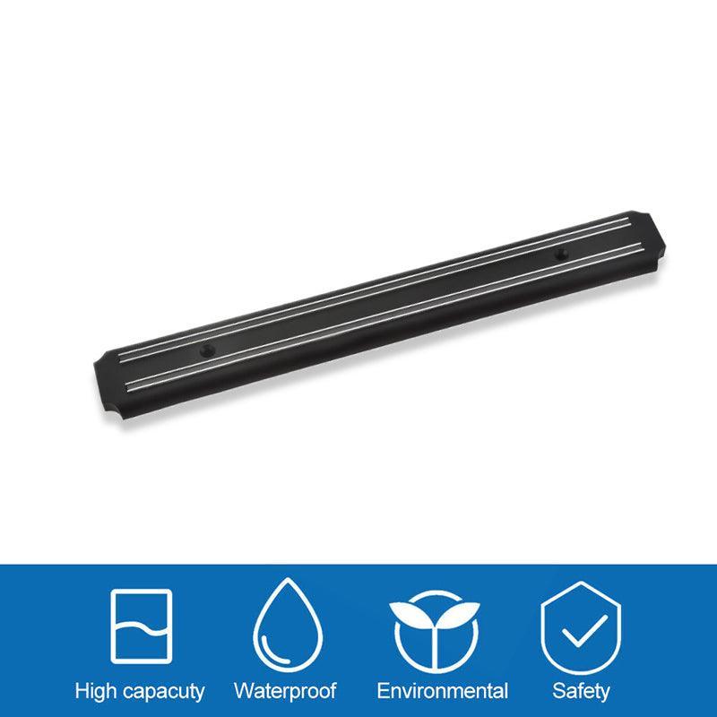 2X Magnetic Knife Rack Magnet Wall Mount Holder Strip Utensil Shelf Kitchen Tool 4