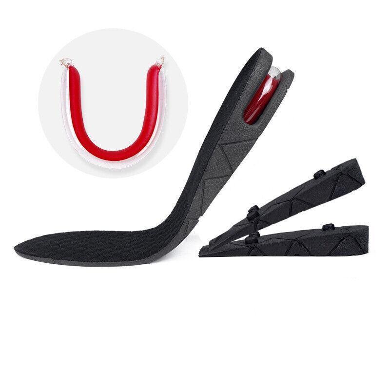 Air Cushion Height Increase Heel Gel Shoes Insoles Inserts Taller Lifts Pad Au 3
