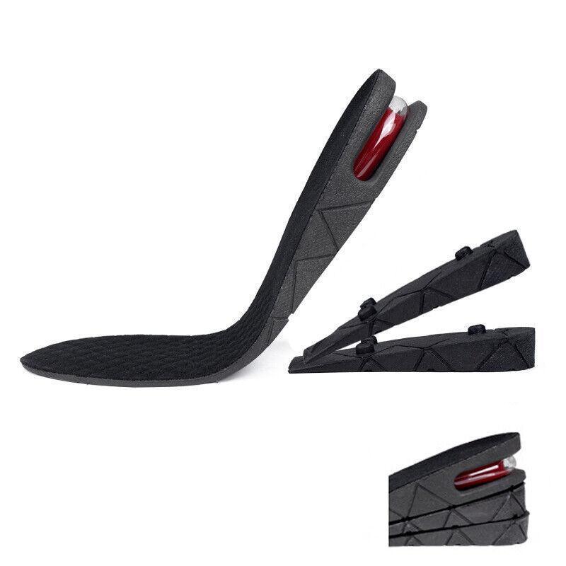 Air Cushion Height Increase Heel Gel Shoes Insoles Inserts Taller Lifts Pad Au 4