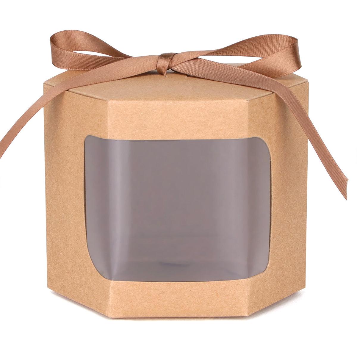 20PCS Small Gift Box Candy Storage Box Party Favor Treat Packaging Recyclable - Kraft-L 7