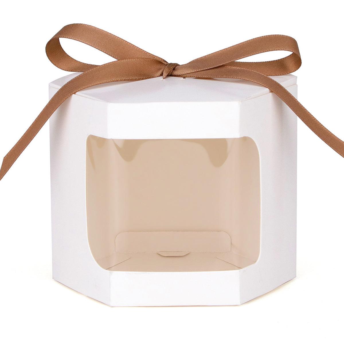 20PCS Small Gift Box Candy Storage Box Party Favor Treat Packaging Recyclable - White-S 6
