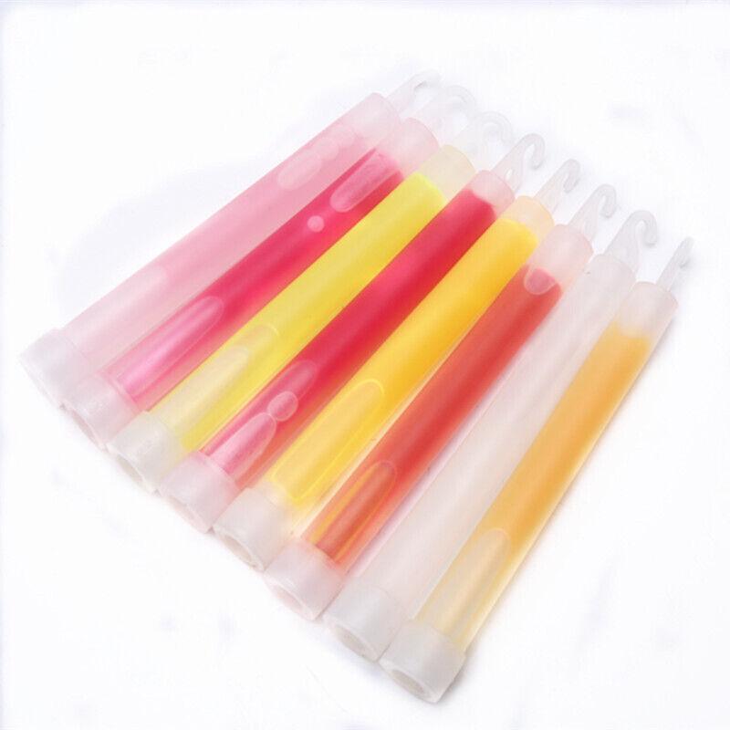 50 X 6 Inch Mixed Glow Sticks Party Rave Light Disco Glow In Dark - 10PCS