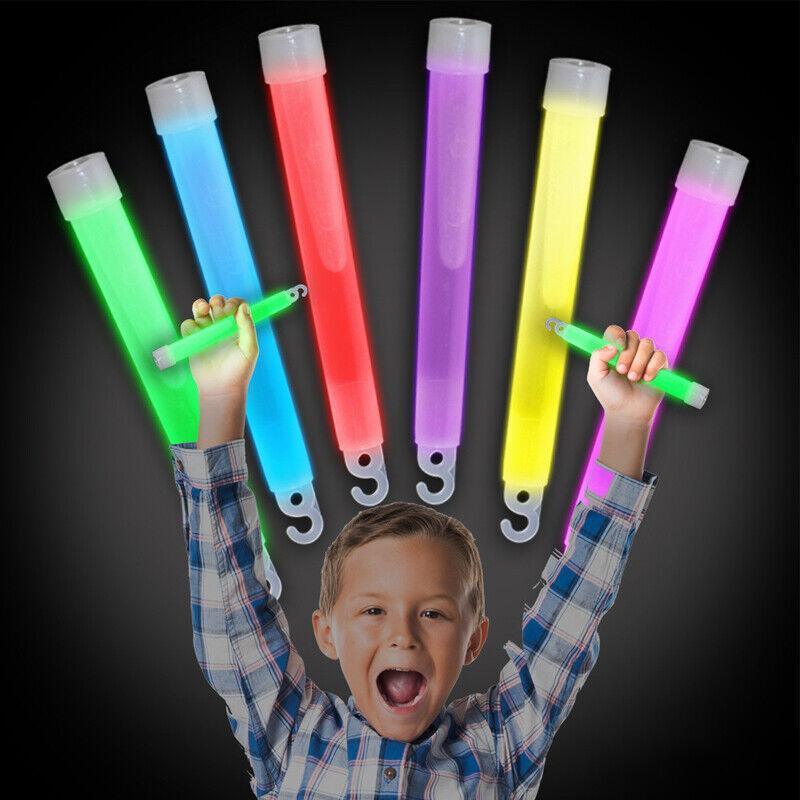 50 X 6 Inch Mixed Glow Sticks Party Rave Light Disco Glow In Dark - 10PCS 3