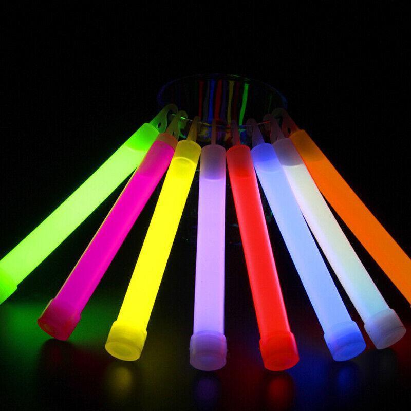 50 X 6 Inch Mixed Glow Sticks Party Rave Light Disco Glow In Dark - 10PCS 4