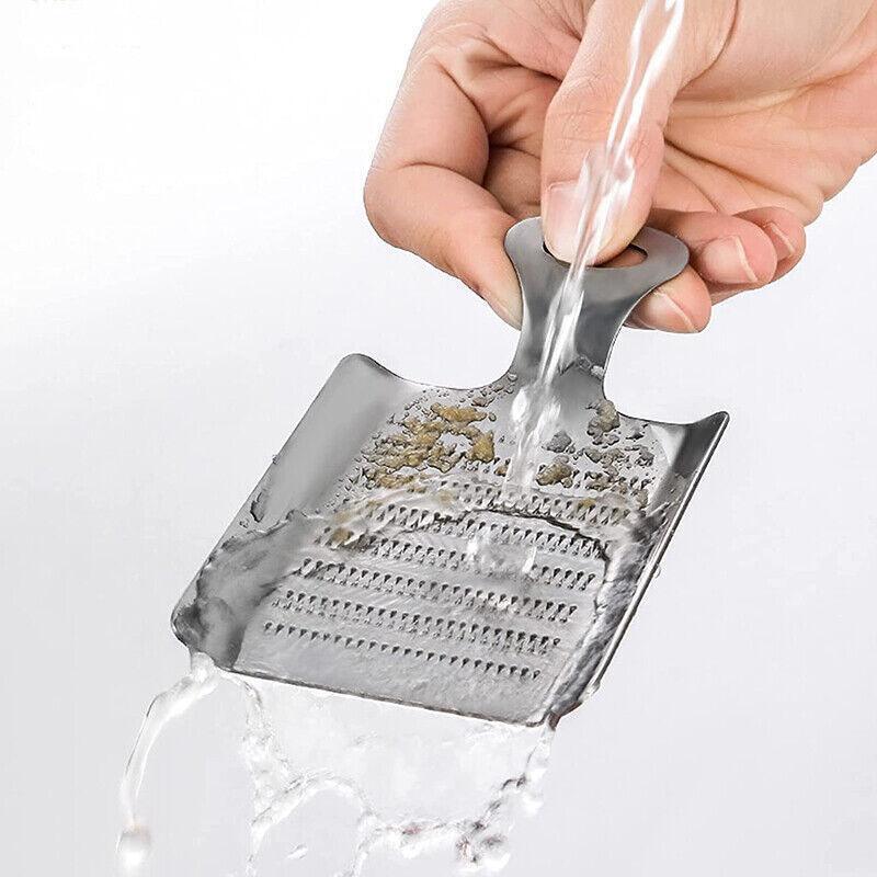Practical Kitchen Ginger Wasabi Stainless Steel Garlic Grater Bento Mill Tool Au 3