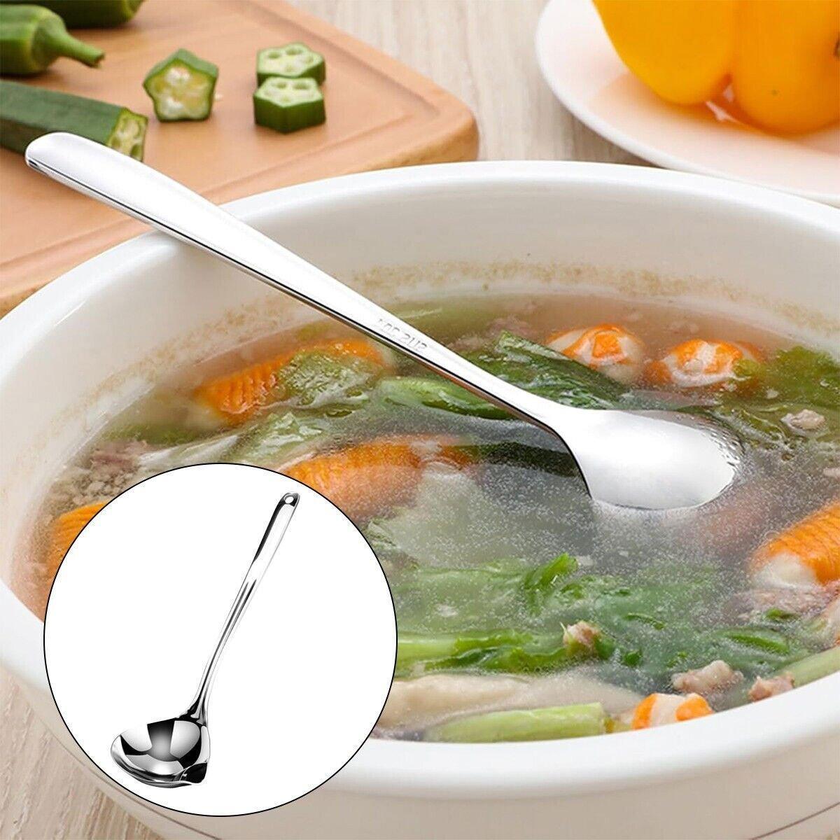 Oil Separator Spoon Kitchen Multifunctional Filter Household Hot Pot Soup Spoon - S 5