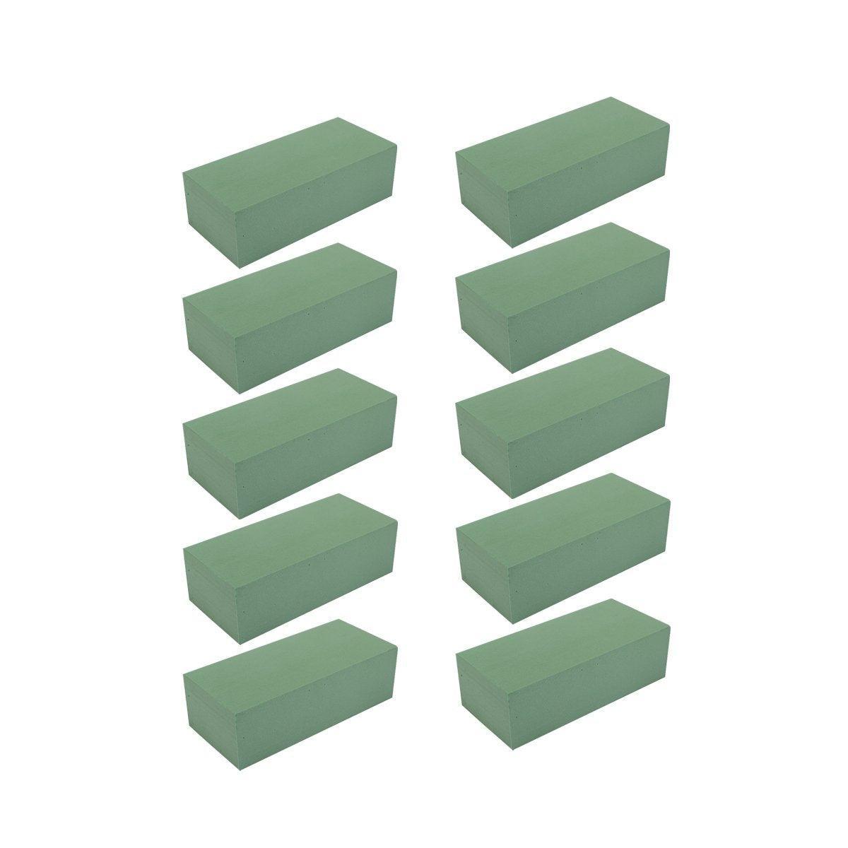 Floral Foam Blocks for Dry Wet Artificial Flower Arrangements Florist Supplies - Dry 2PCS 12