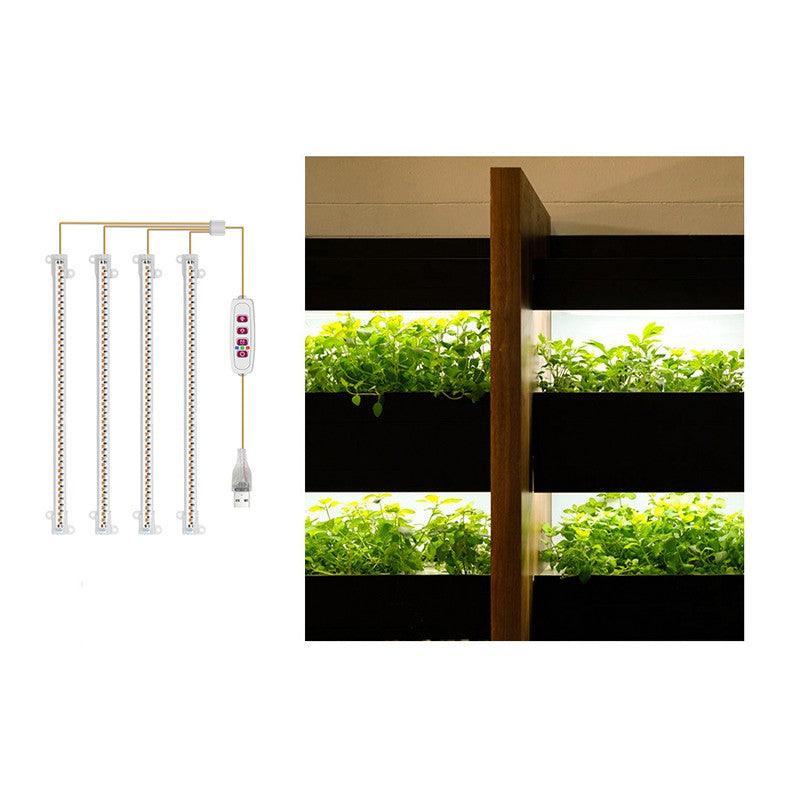 Led Grow Light Tube Strip Full Spectrum Lamp For Indoor Plant Flower Veg Growing 4