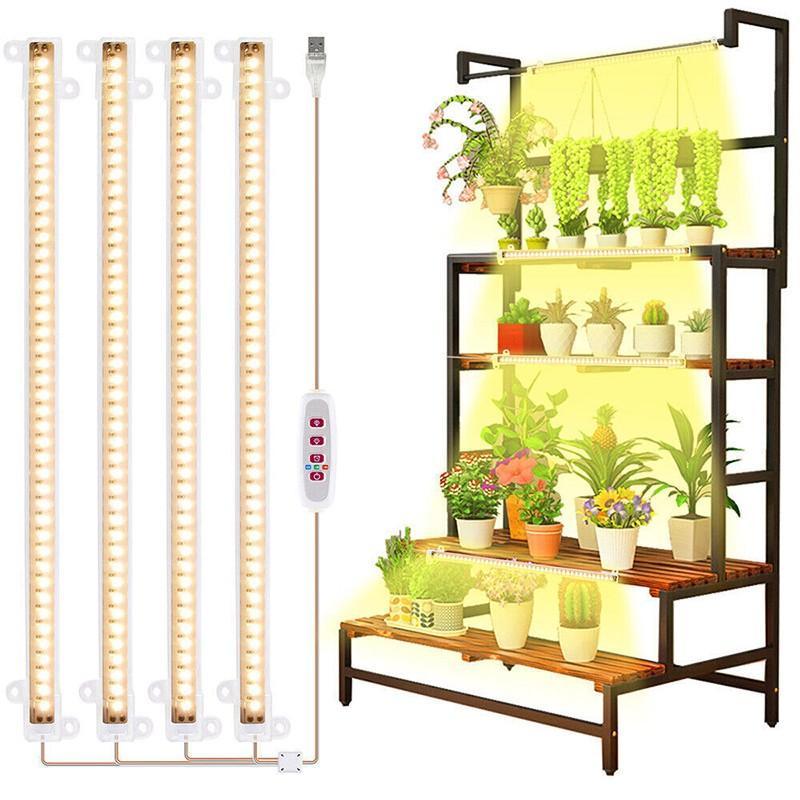 Led Grow Light Tube Strip Full Spectrum Lamp For Indoor Plant Flower Veg Growing 5