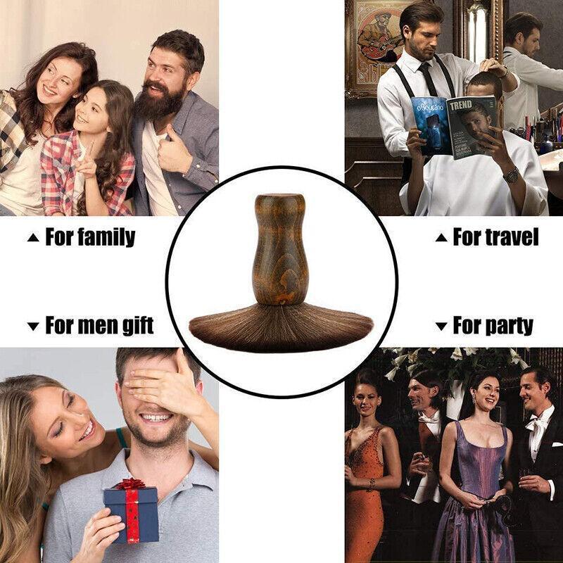 Hair Cutting Neck Duster Brush Barber Hair Removal Brush Salon 4