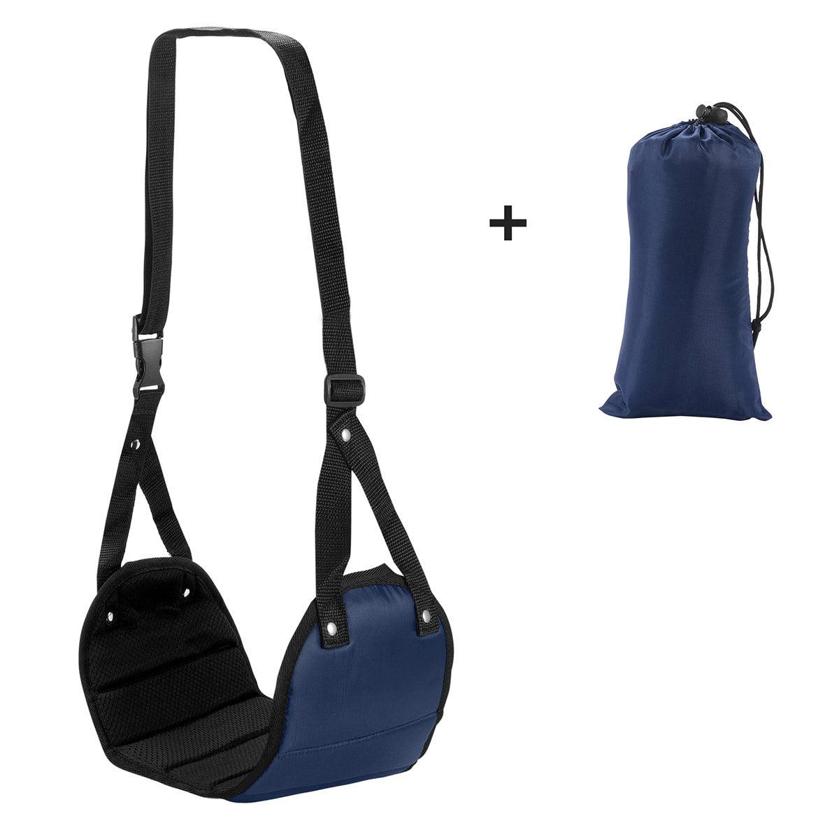 Travel Rest Hammock Office Foot Hammock Portable Rest for Relaxation Support - Rose Red 6