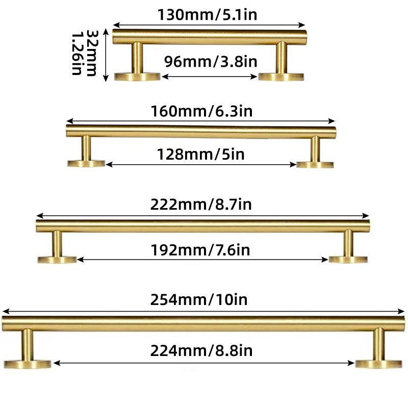 European Style Cabinet Handles Drawer Pull Knob 4 Sizes for Wardrobe Door - 128mm 3
