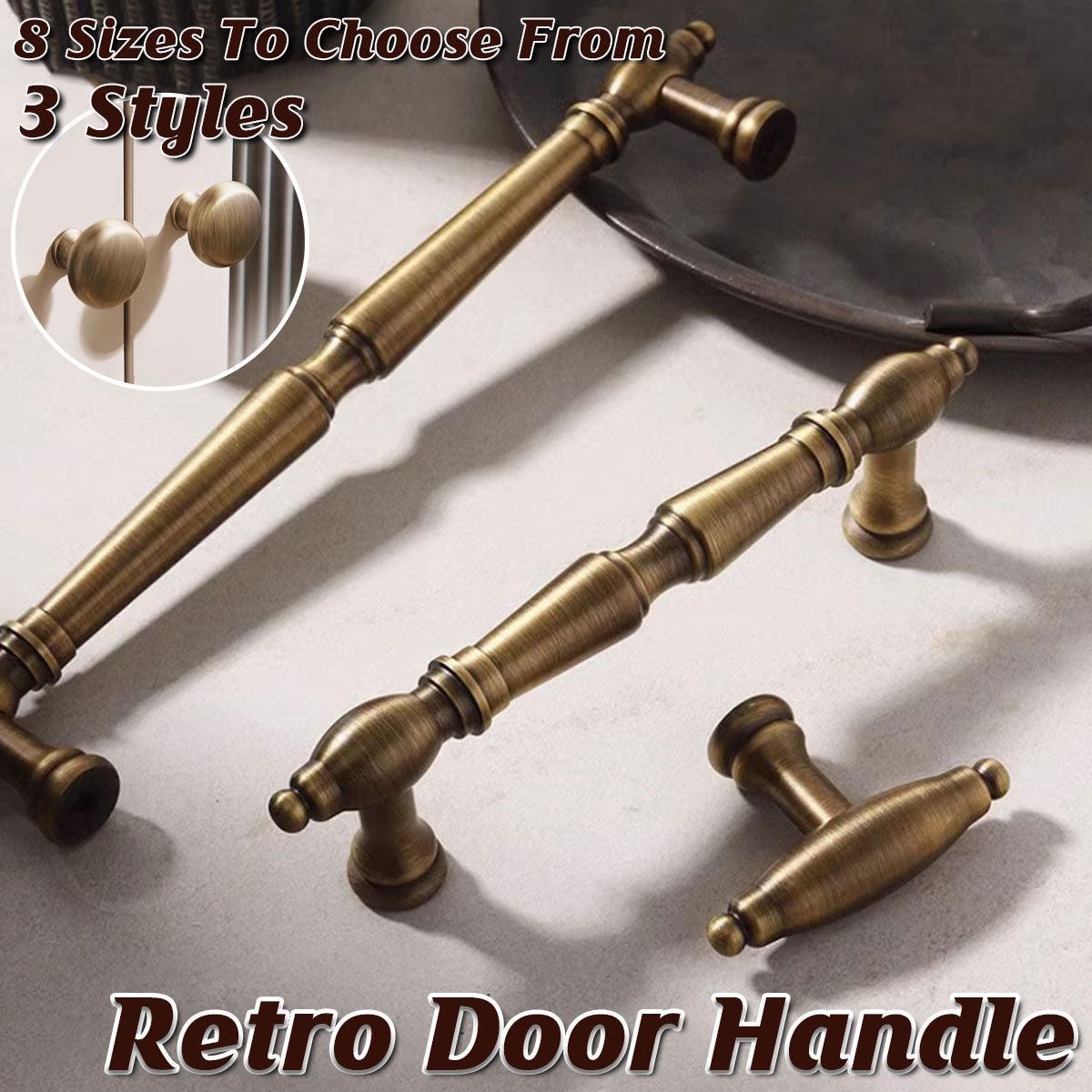 8 Sizes Vintage Cabinet Door Drawer Pull Handle Wardrobe Shoe Cupboard Knob - Single Hole-50mm
