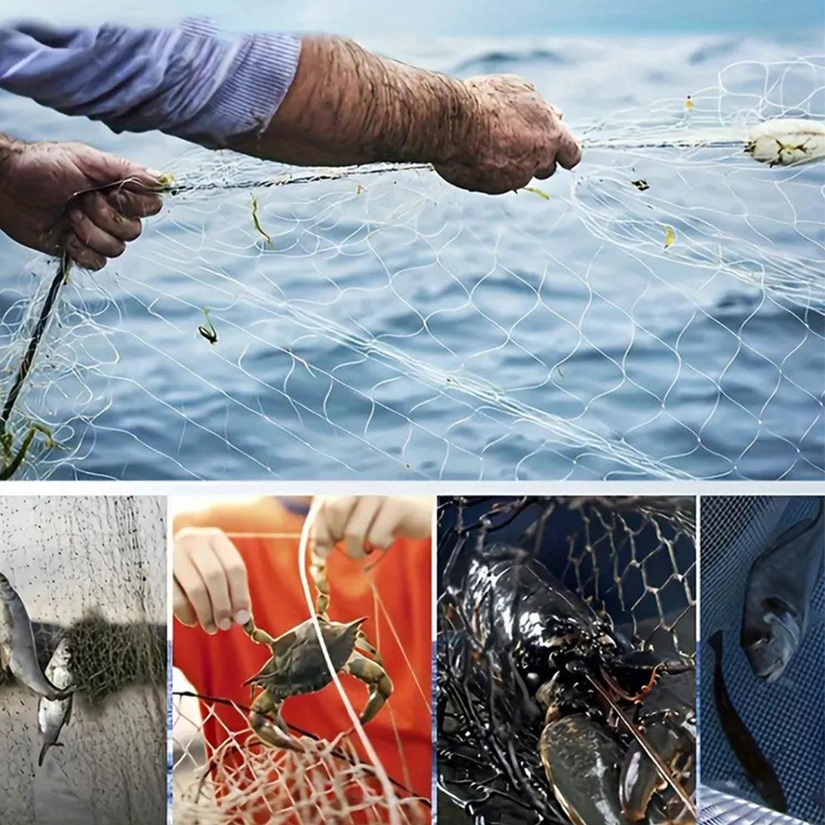 Frisbee Hand Casting Fishing Net Easy Throw Bait Net Swinging Tackle Gear - 360cm 5