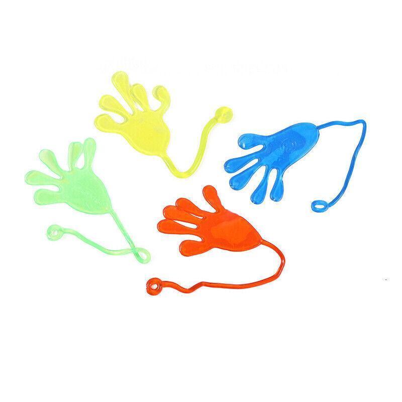 Sticky Hands Stretchy Jelly Toy Party Favour Novelty Gift Stocking Filler - 5PCS