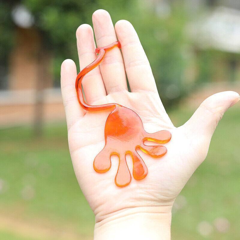 Sticky Hands Stretchy Jelly Toy Party Favour Novelty Gift Stocking Filler - 5PCS 4