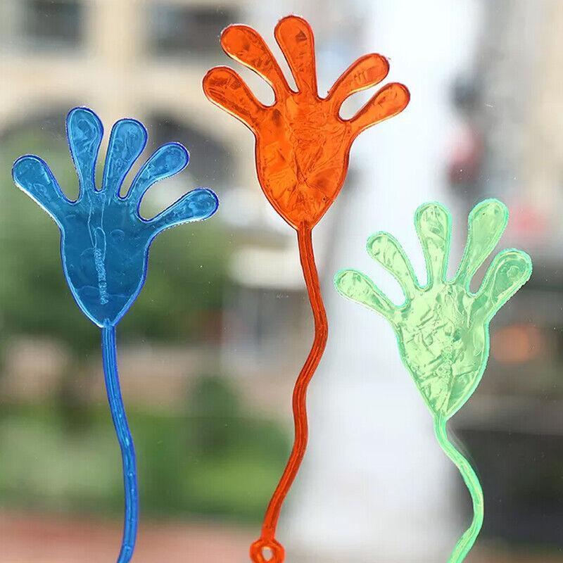 Sticky Hands Stretchy Jelly Toy Party Favour Novelty Gift Stocking Filler - 5PCS 5