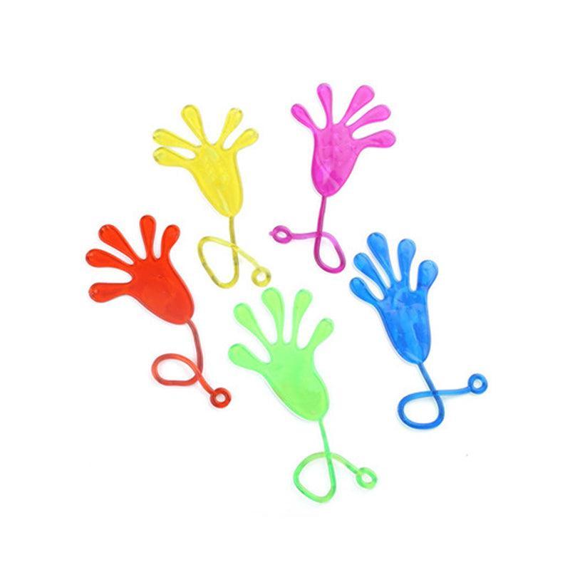 Sticky Hands Stretchy Jelly Toy Party Favour Novelty Gift Stocking Filler - 5PCS 6