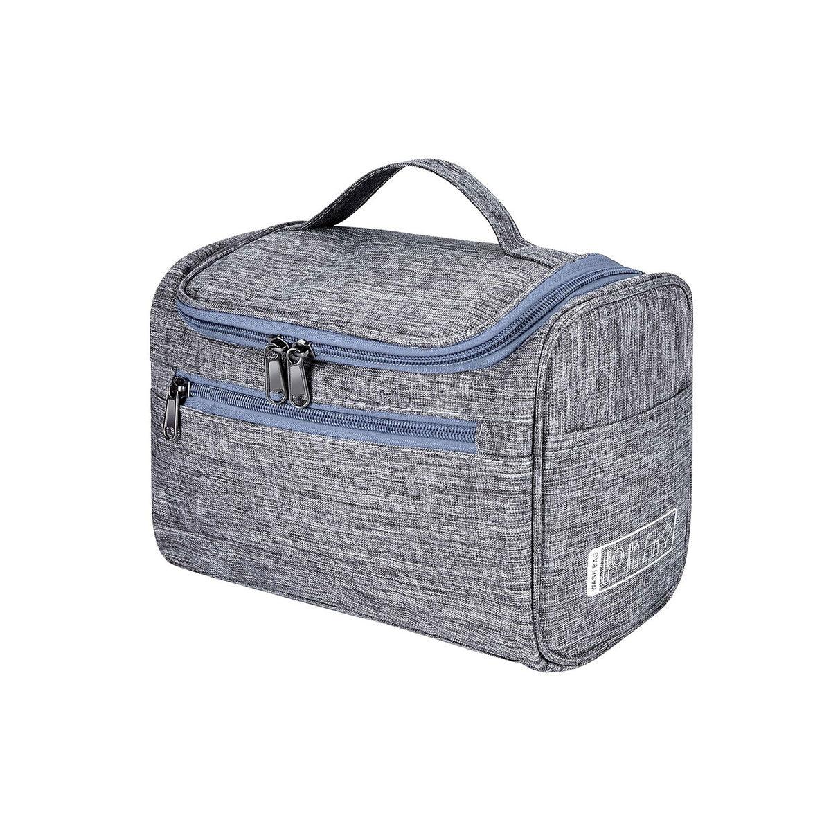 Womens Cosmetic Bag Make Up Case Travel Toiletry Wash Organiser Vanity Nail Box - Grey 9