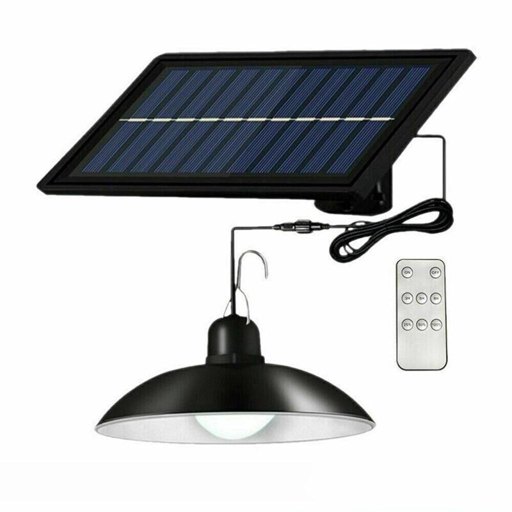 Solar Led Light Hanging Pendant Indoor Outdoor Garden Yard Tent Shed Lamp Remote - Dual-Head Light 6