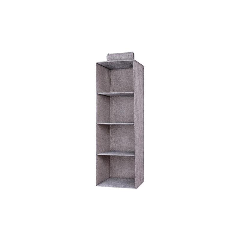 3/4/5 Tier Hanging Closet Organizer Fabric Storage Shelves for Wardrobe and Shoes - 5 Tier 7