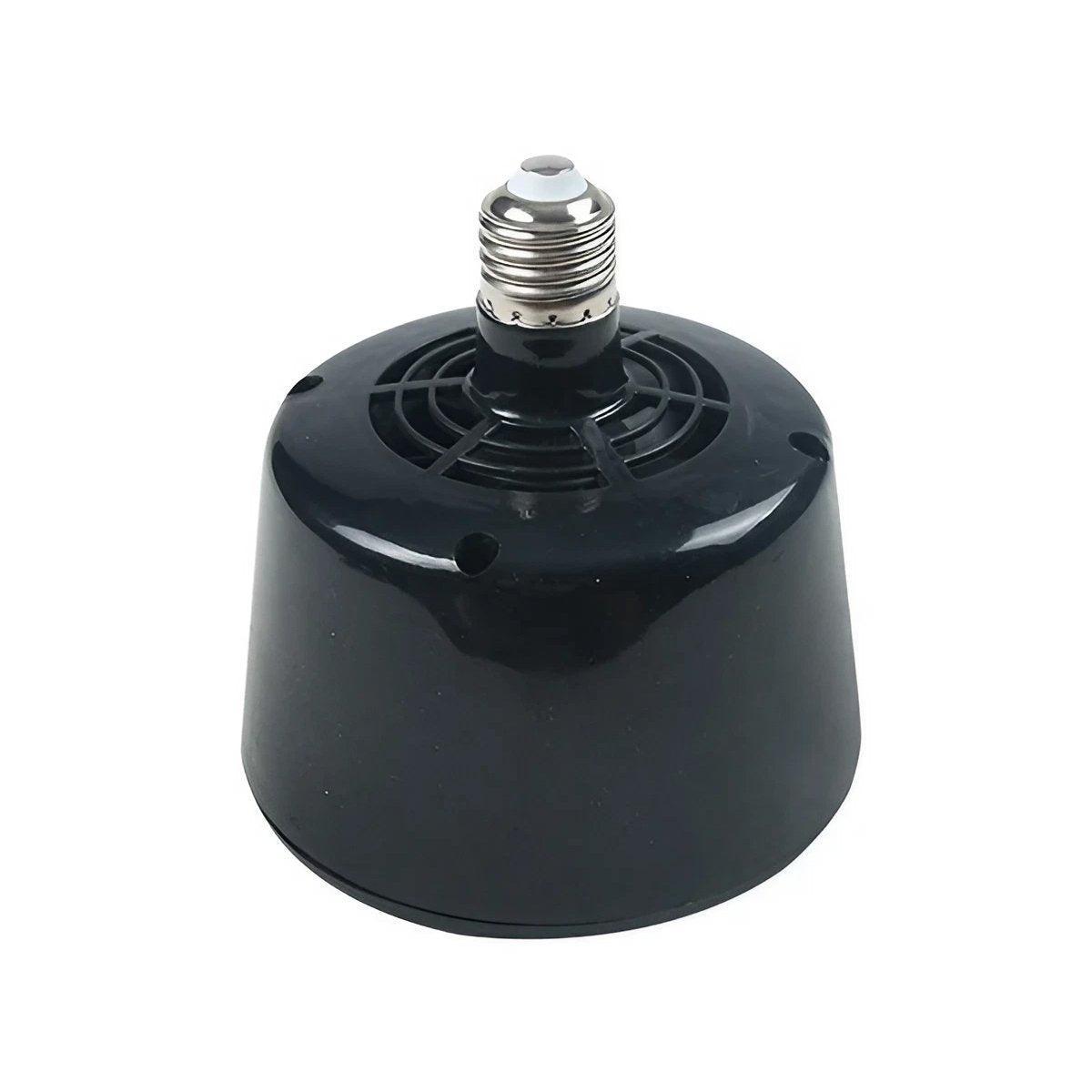 Cultivation Heating Lamp with Thermostat and Fan for Incubators Reptiles Eggs Coops - Black (5W-100W) 7
