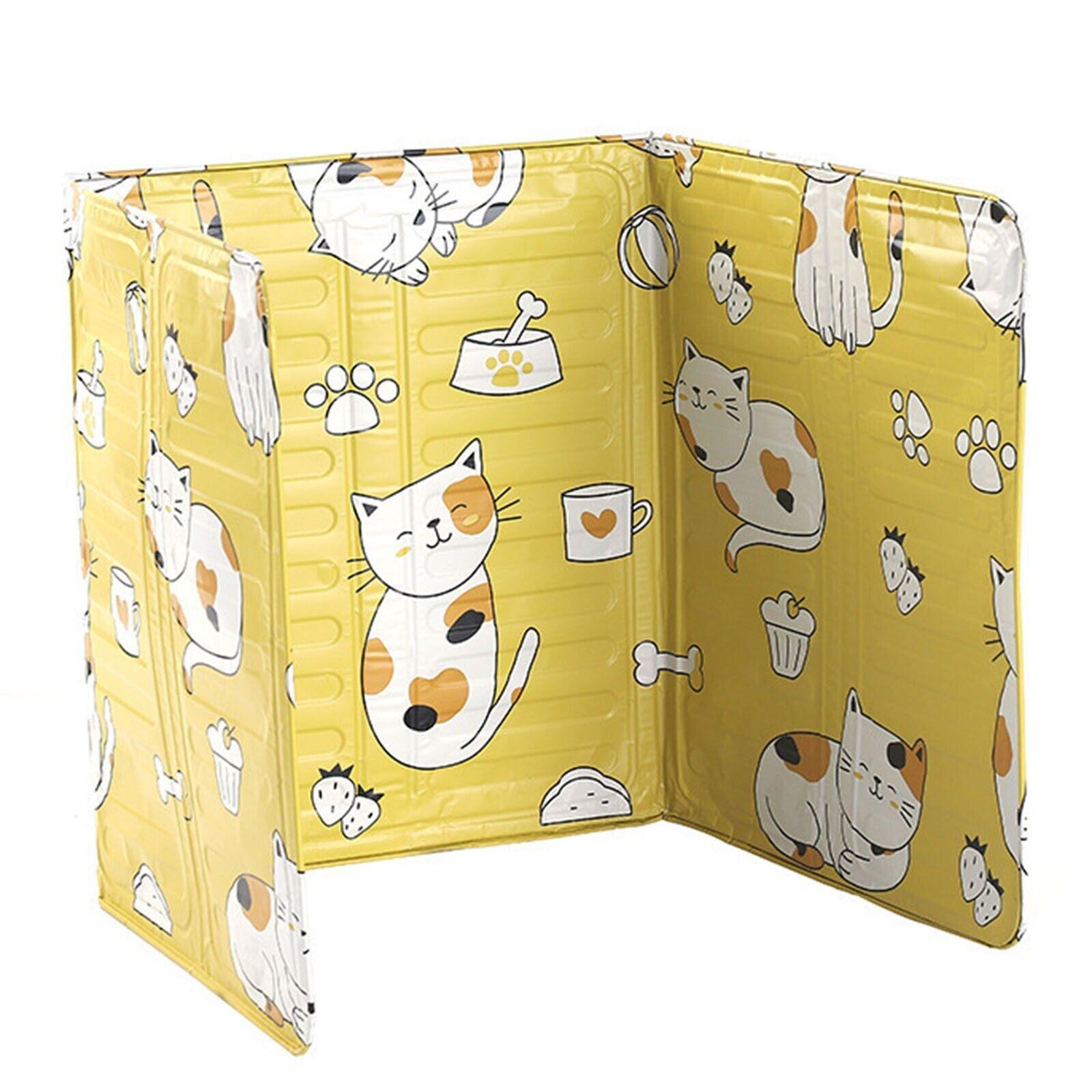 Kitchen Oil Splash Guard Wall Foil Protector Stove Cover Removable Baffle Screen - Black Cactus 10