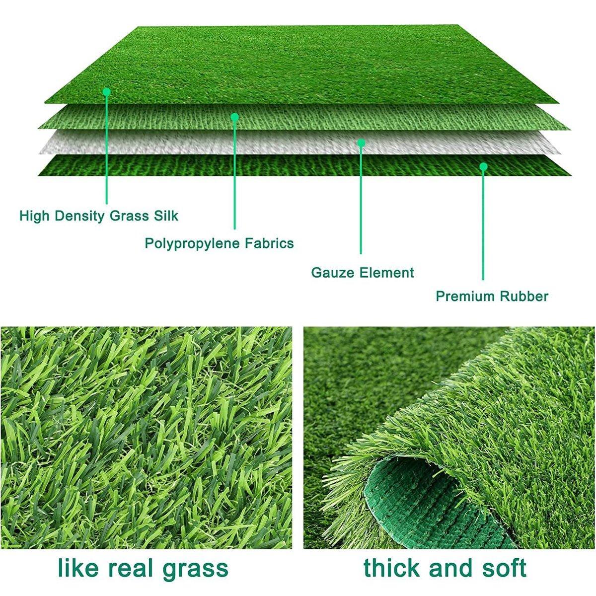 Washable Chicken Nesting Pad Egg Nest Grass Mat forLaying Boxes Hen House - 2PCS 3