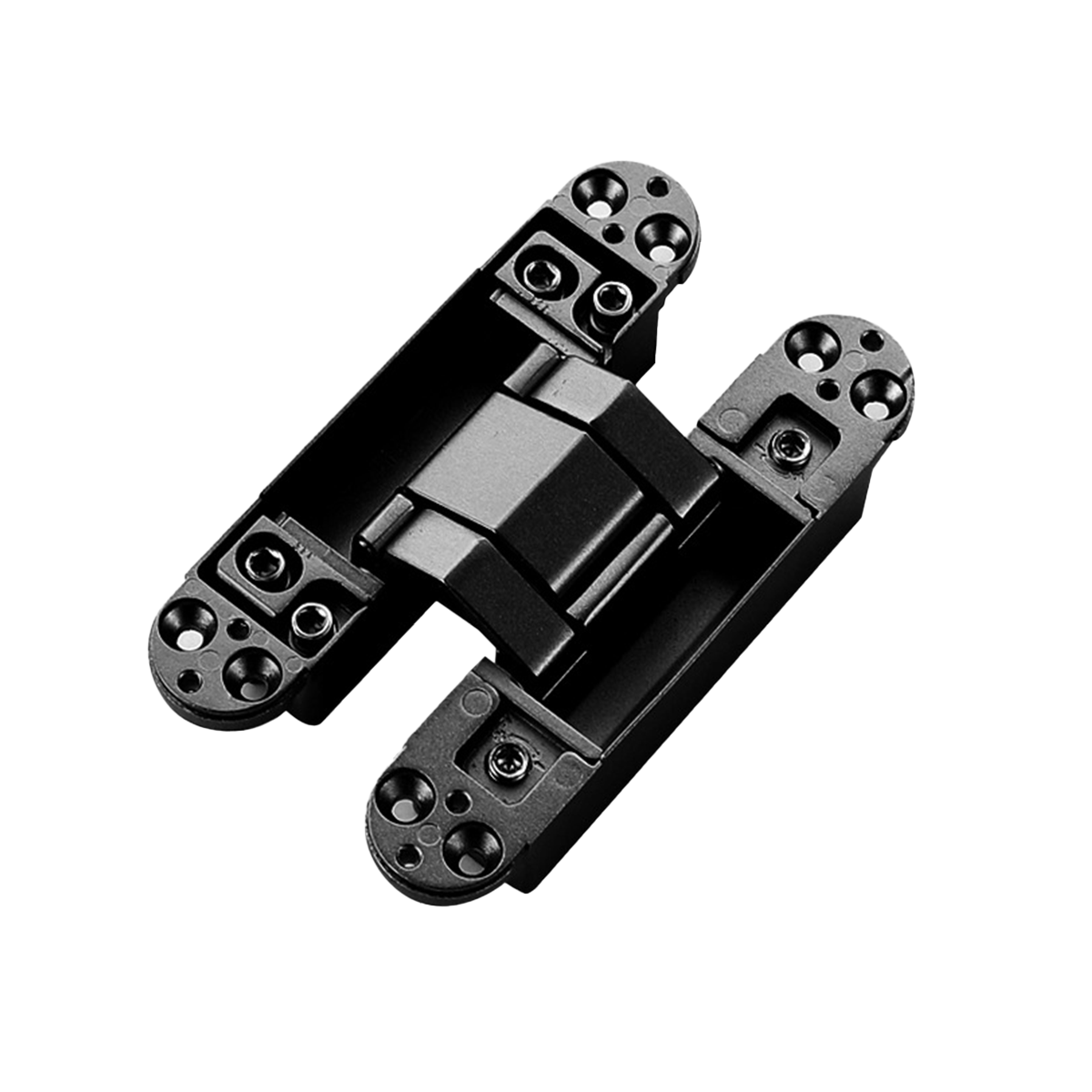 Hidden Invisible Door Hinge Concealed 3D Hinge Heavy Duty for Doors and Cabinets - Black 7
