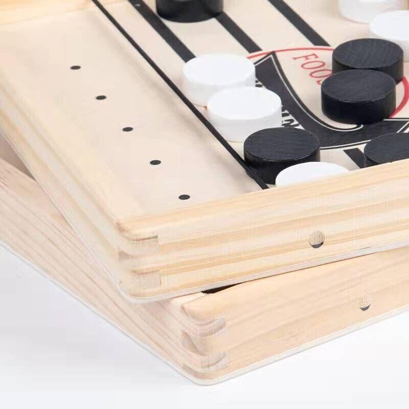 Fast Sling Puck Table Hockey Game Board for Family Party 2 Player Toy Set - L (54X29.5CM) 5