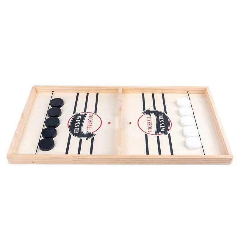 Fast Sling Puck Table Hockey Game Board for Family Party 2 Player Toy Set - L (54X29.5CM) 7