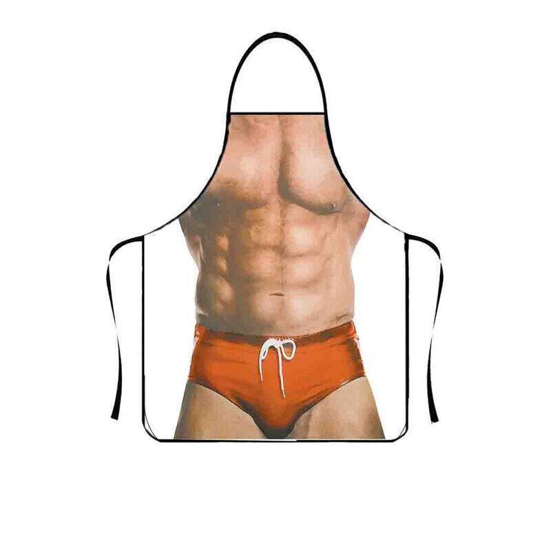 Funny Adult Men Women Novelty Aprons Party Game Cooking Kitchen BBQ Baking - Hot Pants Girl 9