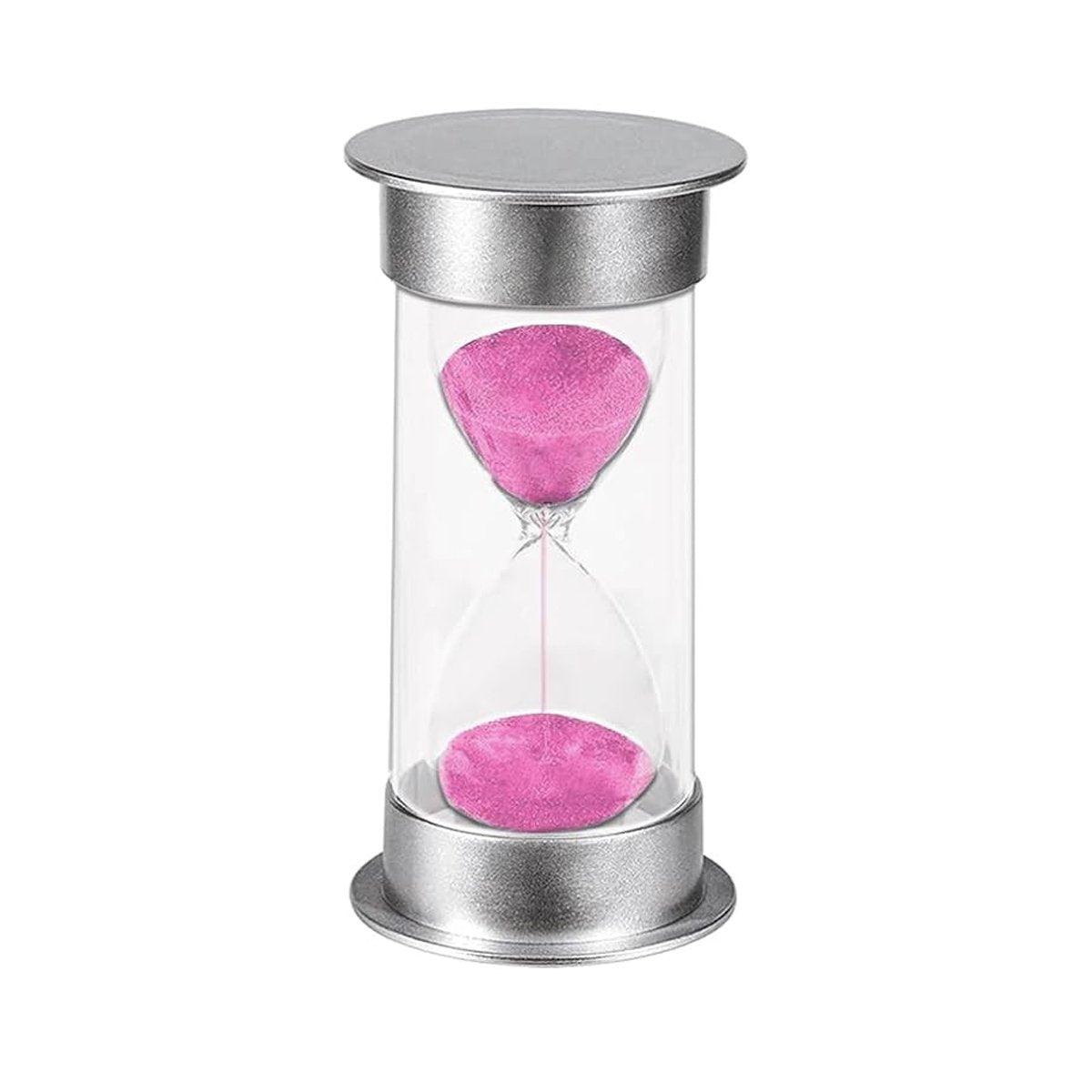 10/15/30 Minute Hourglass Timer Sand Timer for Home Office and Classroom Use - Yellow-10min 9