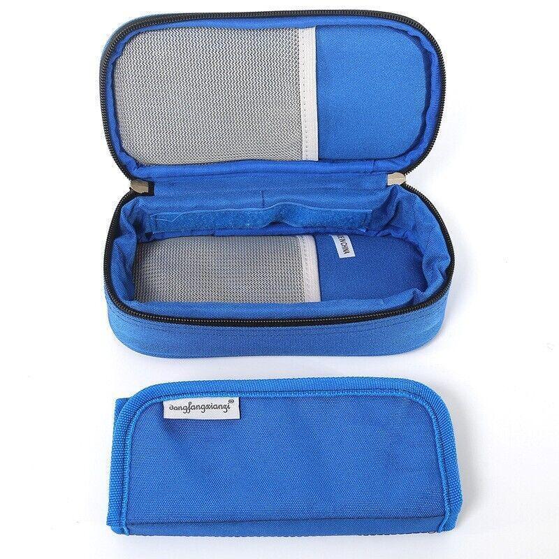 Insulin Pen Case Pouch Cooler Travel Diabetic Pocket Cooling Bag Mall - Black 3