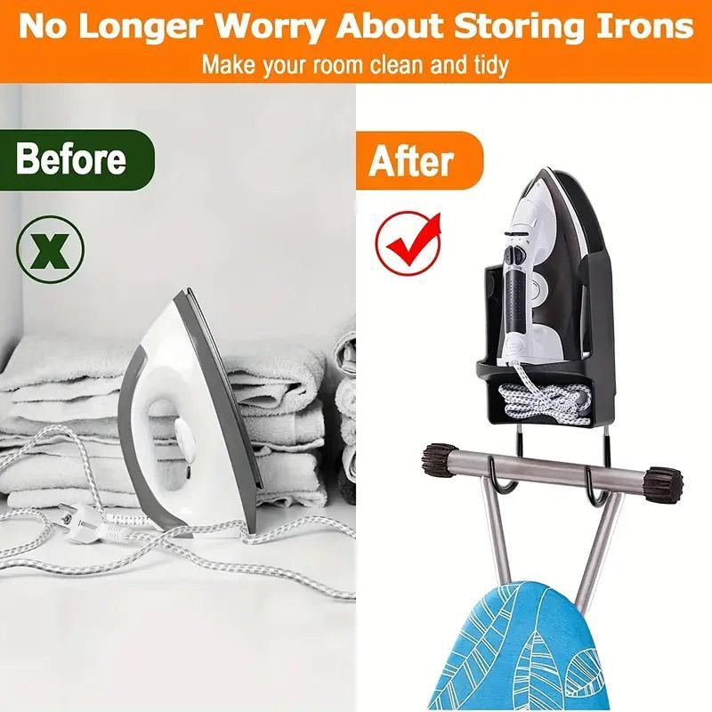 Iron Stand Double Hook Storage Rack Hanging Iron Holder for Home Organisation - White 5