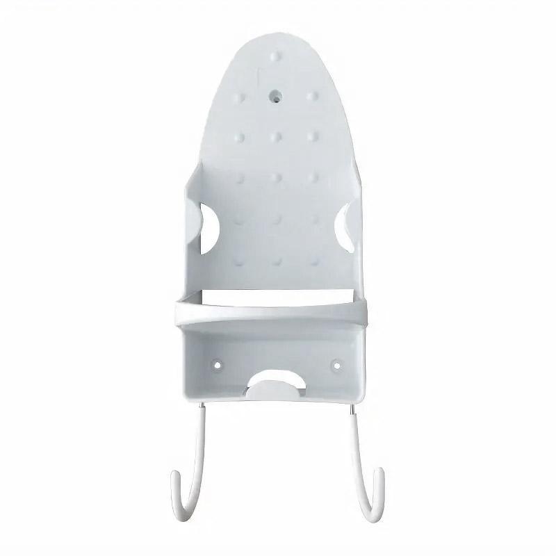 Iron Stand Double Hook Storage Rack Hanging Iron Holder for Home Organisation - White 7