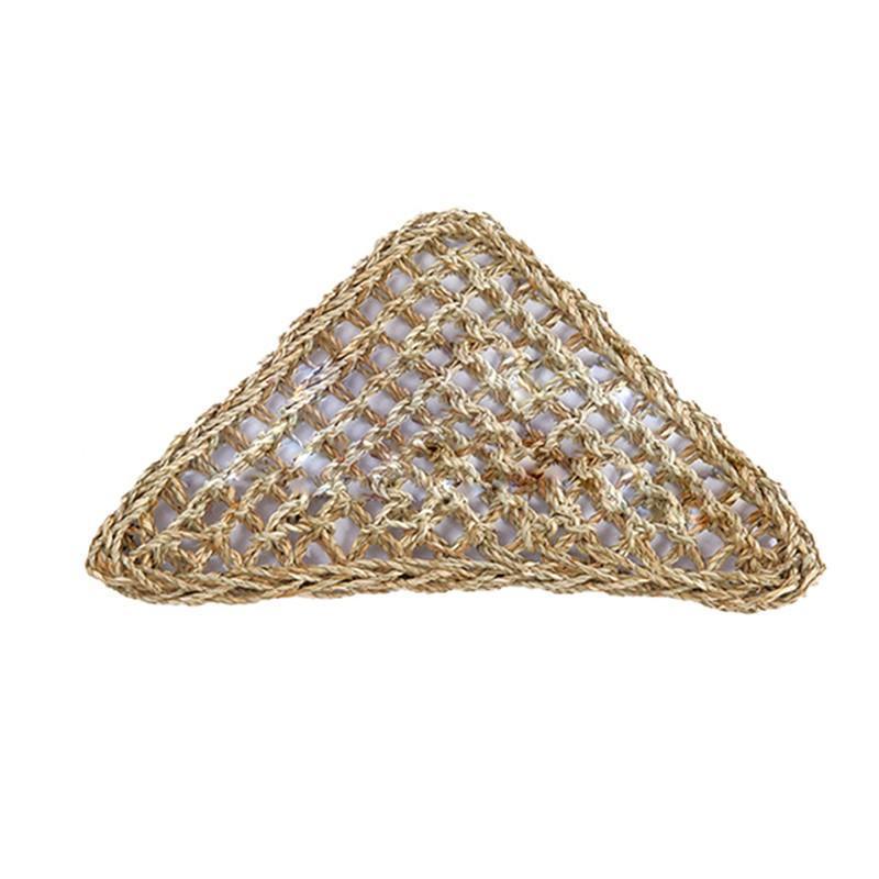 Comfortable and Natural Straw Reptile Bed Hammock for Basking and Relaxation - 20*20*28CM 6