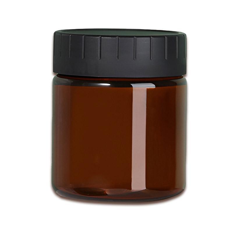 10pcs Brown PET Plastic Wide Mouth Bottles for Storage and Skincare Packaging - Frosted - 120ml 8