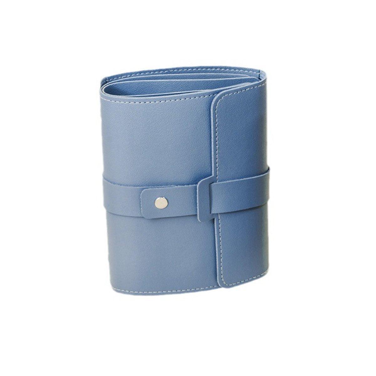 Travel Jewellery Storage Bag Portable Organizer Pouch for Rings Earrings Case - Blue 8