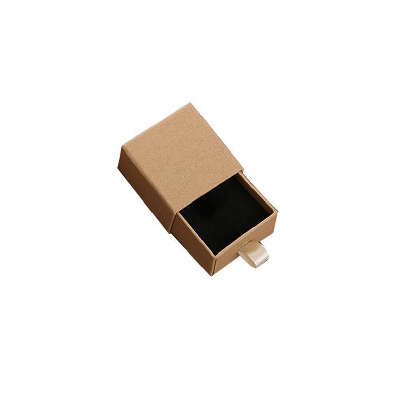 Jewellery Gift Box Necklace Ring Bracelet Bangle Earring Cardboard Box 5*5*3.5cm - White 11