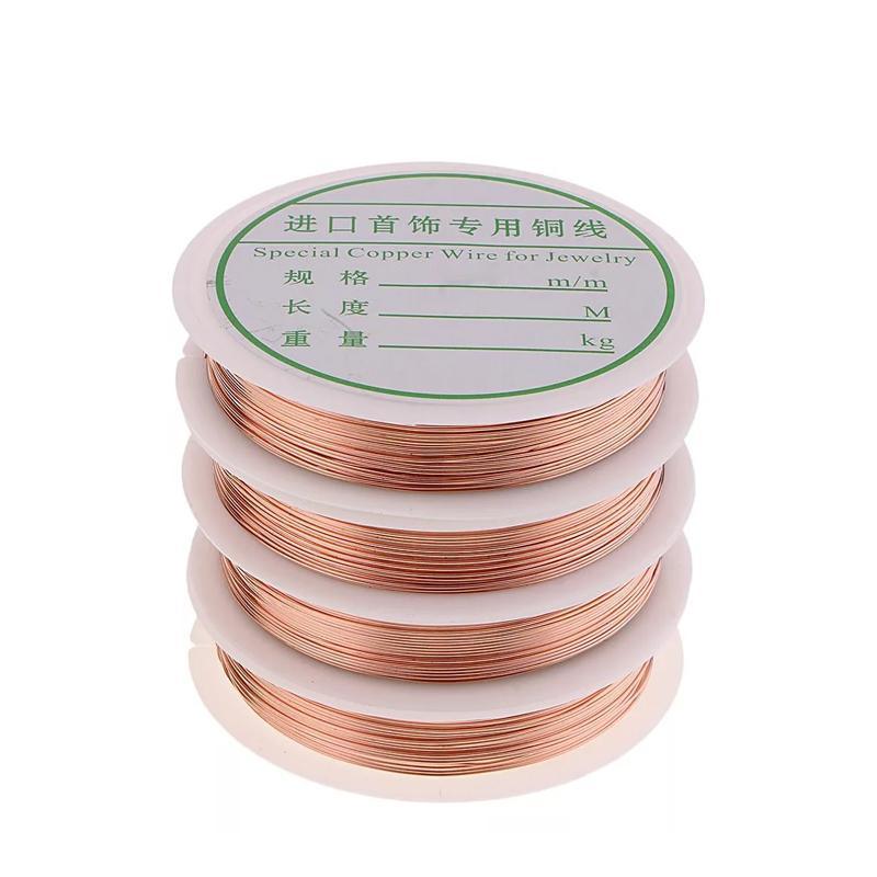 1 Roll Beading Wire Jewelry Making Wire Handmade Craft Cord String DIY Jewelry - Gold 3
