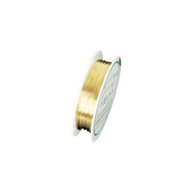 1 Roll Beading Wire Jewelry Making Wire Handmade Craft Cord String DIY Jewelry - Gold 7