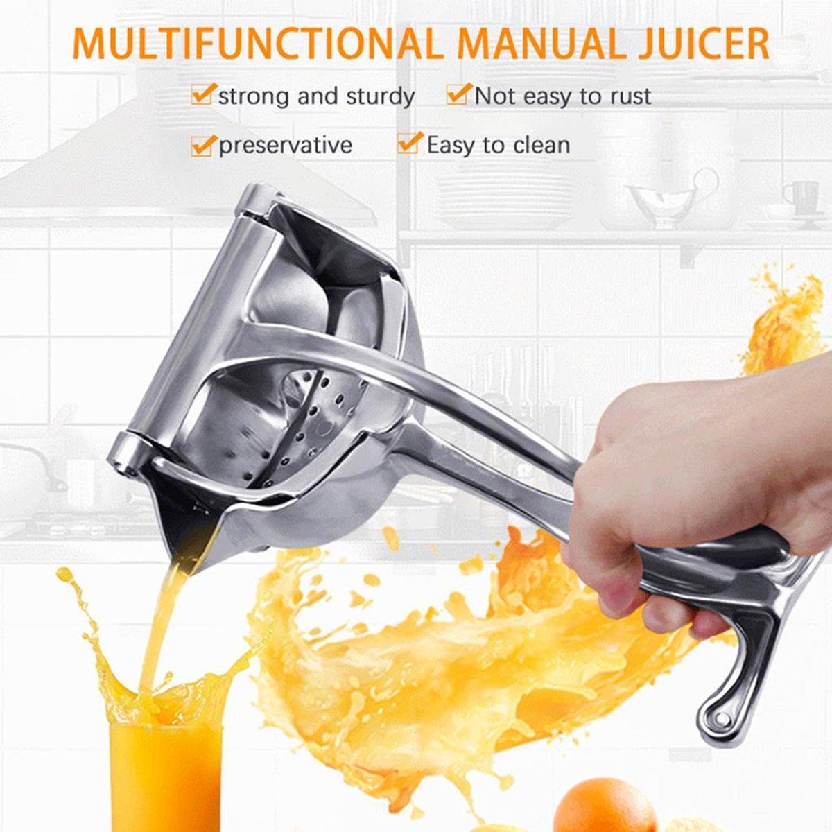 Aluminium Alloy Manual Juicer Fruit Squeezer for Lemon Orange Household Use 4