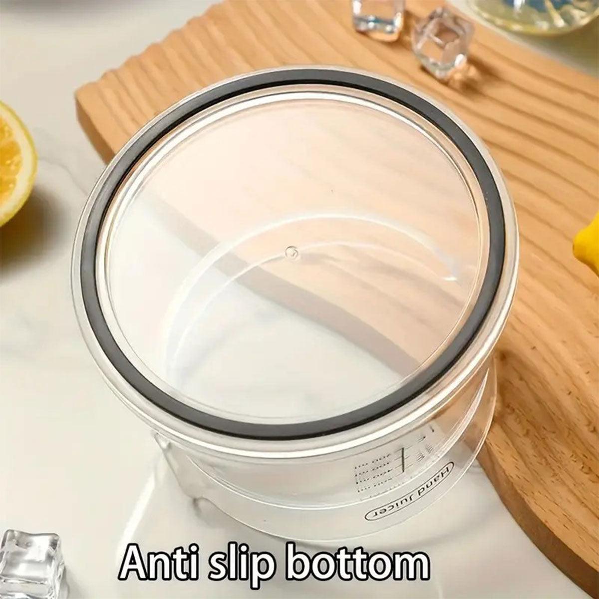 Manual Juice Extractor for Orange Lemon Home Citrus Juicer Hand Compressor - White 5