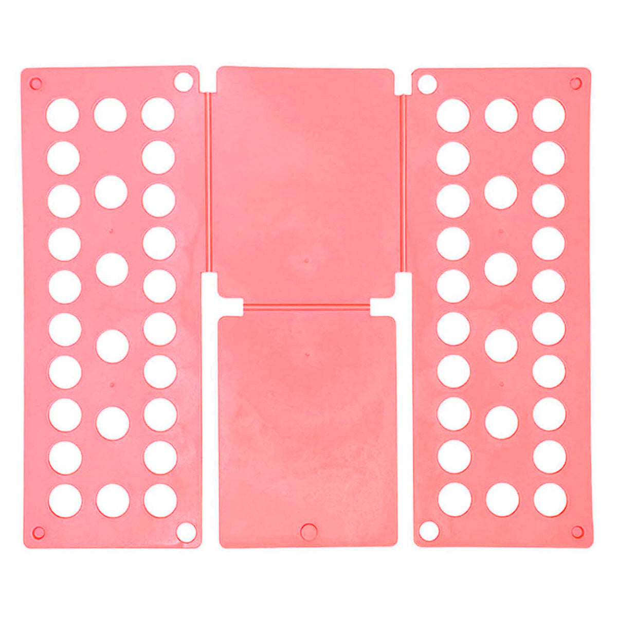 Lazy Folding Clothes Board Compact Laundry Folding Storage Clothes Organizer - Pink 9