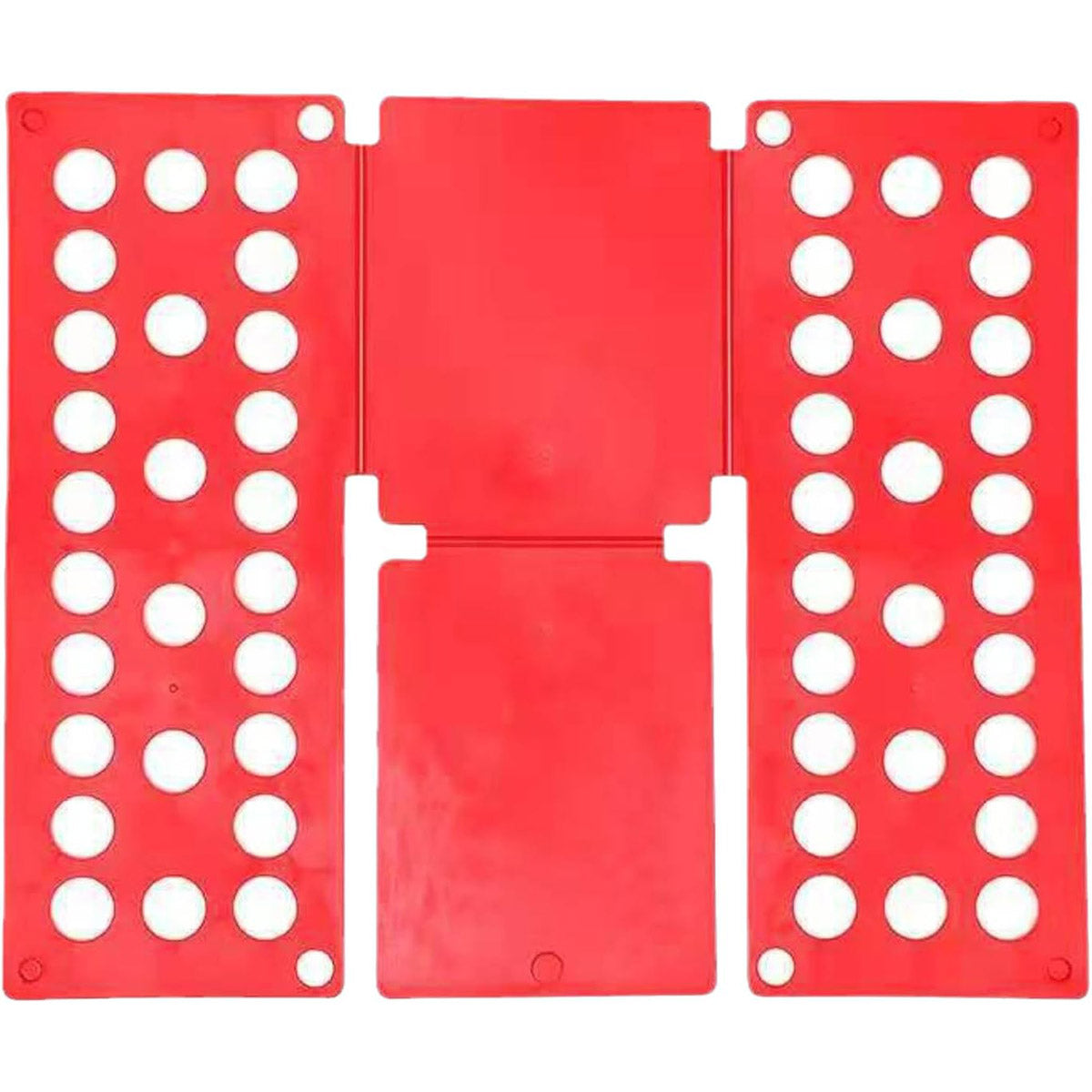 Lazy Folding Clothes Board Compact Laundry Folding Storage Clothes Organizer - Red 6