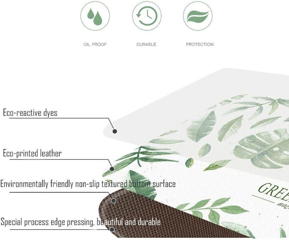 45x180cm Kitchen Mat Non-Slip Waterproof Pvc Floor Rug Carpet Anti-Oil Easy Clean - Gilding 3